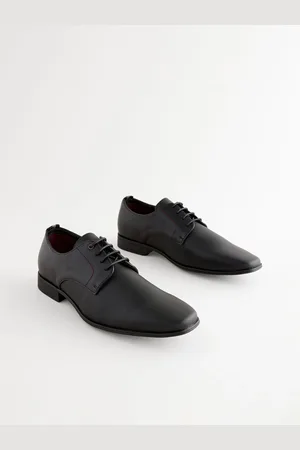 Next Slim Square Embossed Derby ShoesEU 43 (UK 9)