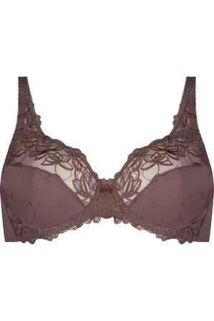 Hunkemöller Hunkemöller Diva bruine beugelbeha zonder vulling85 E
