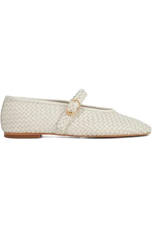 Dune Headline Mary Jane Woven Ballet Shoeseu42