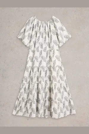 White Stuff Spruce Jaquard 100% Organic Cotton Dress40