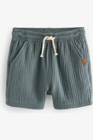 Next Zachte getextureerde 100% katoenen shorts (3 mnd