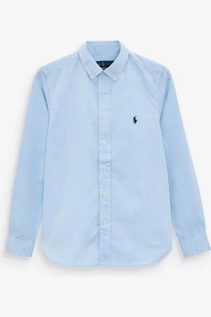 Ralph Lauren Oxford logo 100% katoenen overhemd voor jongens6 Jaar (116cm)