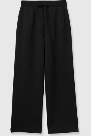 Reiss Laney Wide-Leg Jersey Drawstring JoggersLarge