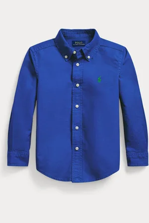 Ralph Lauren Boys Garment-Dyed 100% Cotton Oxford Shirt4 Jaar (104cm)