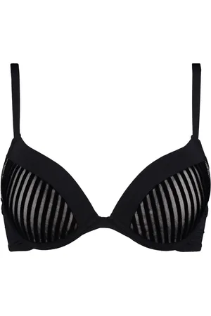 Hunkemöller Hunkemöller push-upbeugelbeha met vulling in zwart70 B