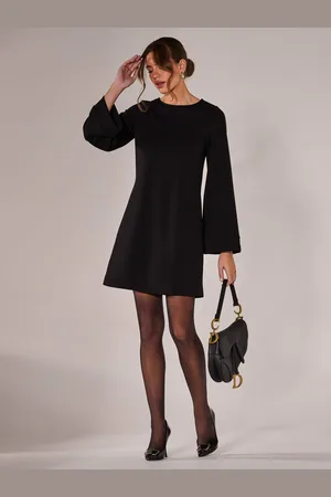 Jolie Moi Long Sleeve Tunic Mini Dress44