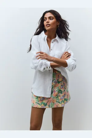 Next Denim Wrap 100% Cottton Skort38tall