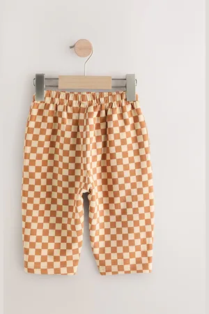 Next 100% Cotton Patterned Jersey Joggers (3mths-7yrs)8692cm