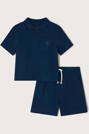 Accessorize Monsoon set van jersey poloshirt en shorts9