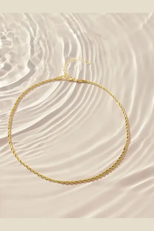 Next Stainless Steel Twist Chain NecklaceEén