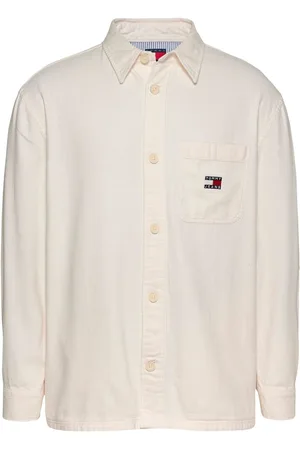 Tommy Hilfiger 100% Cotton Slub Long Sleeve Overshirt2X-Large