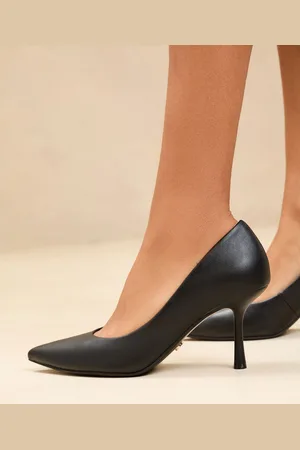 Lipsy London Mid Heel Faux Leather CourtsEU 36 (UK 3)