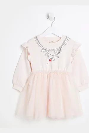 River Island Girls Tutu Necklace Sweat Dress9298cm