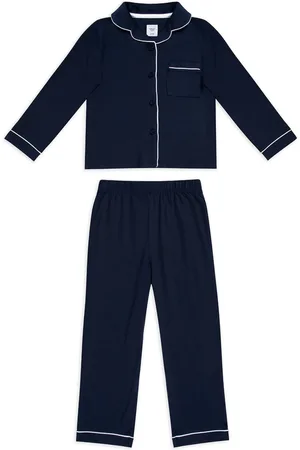 Chelsea Peers Kids TENCEL Modal Long Button-Up Pyjamas Set5