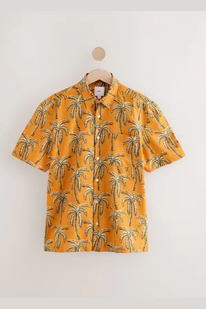Next Overhemd met korte mouwen en palmboomprintMedium