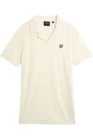 Lyle & Scott Linen Revere Collar Polo ShirtX-large