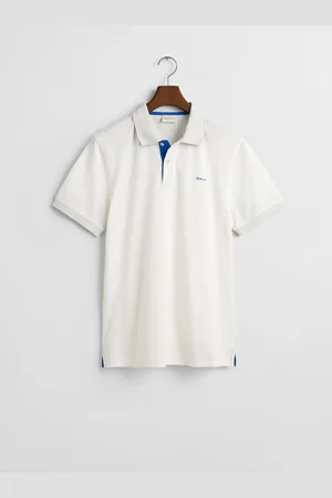 GANT Regular-Fit Short Sleeve Contrast Pique Polo Shirtmedium