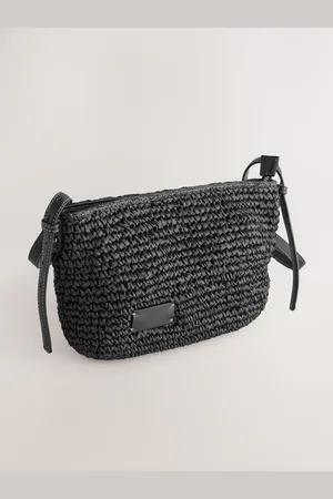 Next Paper Straw Cross-Body BagEén