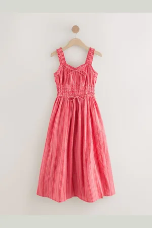 Next Strappy Tie Front Midi DressEU 42 Petite (UK 14 P)