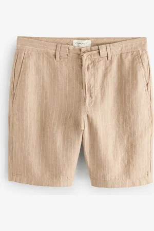 GANT 100% Linen Pinstripe Drawstring Shortsxxxlarge