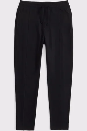 Abercrombie & Fitch Logo Black Joggers11
