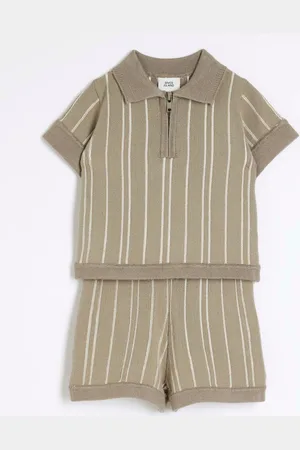 River Island Gebreide poloset voor babyjongens8692cm
