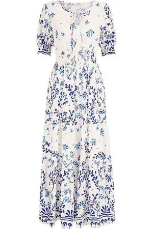 Yumi Border Print Maxi Dress44