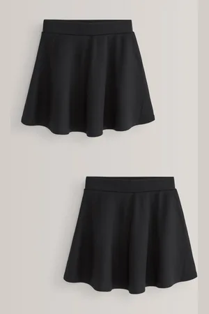 Next 2 Pack Pull-On Jersey Stretch School Skater Skirts (3-17yrs)12 Jaar (152cm)