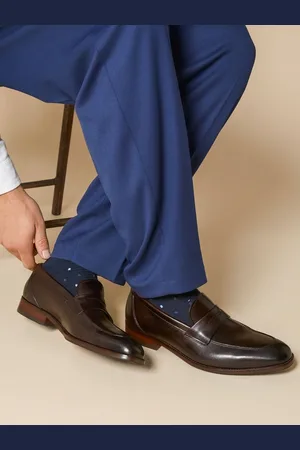 JONES BOOTMAKER Penny-loafers van leerEU 46 (UK 12)