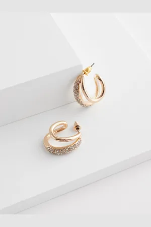 Next Sparkle Double Hoop Earrings Made With Recycled ZincEén