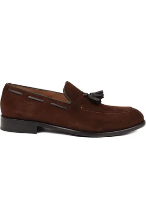 JONES BOOTMAKER Zwarte Devon2 loafers van leerEU 43 (UK 9)
