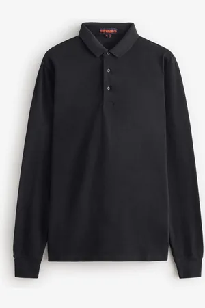 Superdry Piqué poloshirt van 100% katoen met lange mouwenXXL