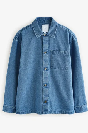 Next 100% Cotton Single Pocket Denim Shacket4X-Large