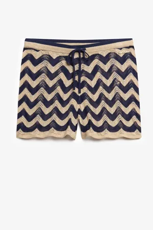 Superdry Zigzag Knit Shorts40