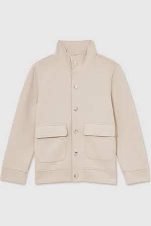 Reiss Roman Interlock Funnel-Neck Jacket128134cm