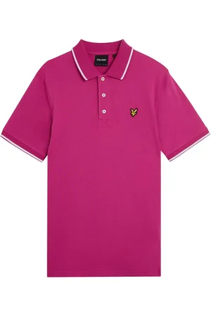 Lyle & Scott Poloshirt met contrasterende randLarge