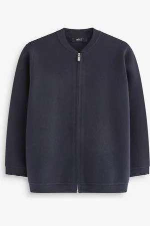 Next Knitted Zip Through Bomber Cardigan (3-16yrs)3 Jaar (98cm)