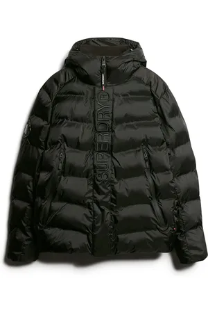 Superdry City pufferjack met capuchon en grafische printM