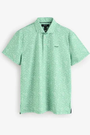 Ralph Lauren RLX Green Airflow Knit Polo Shirtmedium