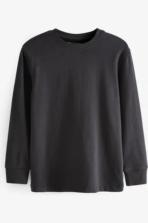 Next Long Sleeve Cosy 100% Cotton T-Shirt (3-16yrs)9 Jaar (134cm)