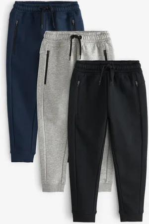 Next Verpakking van 3 slim fit joggingbroeken (3-16jaar)5 Jaar (110cm)
