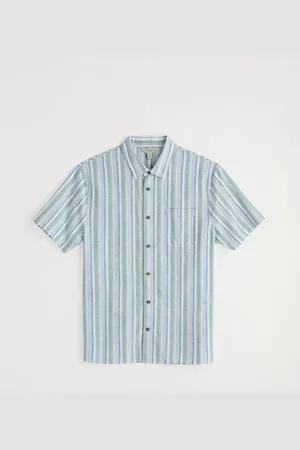 Seasalt Cornwall Mens Dopper Short Sleeve Shirtxlarge
