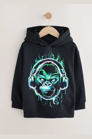 Next Older Boys Graphic Cross-Over Hoodie (3-16yrs)166168cm