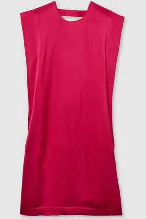 Reiss Phoenix satijnen mouwloze tuniekjurk36