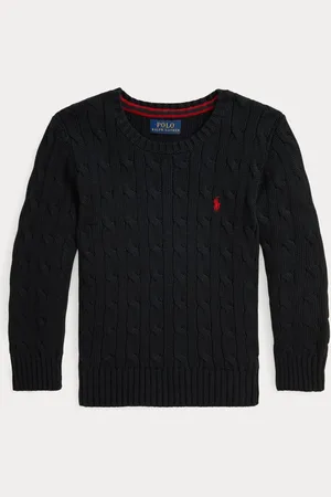 Ralph Lauren Boy Cable-Knit 100% Cotton Jumper6 Jaar (116cm)