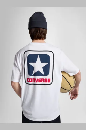Converse Star Box Back Graphic 100% Cotton T-Shirtlarge