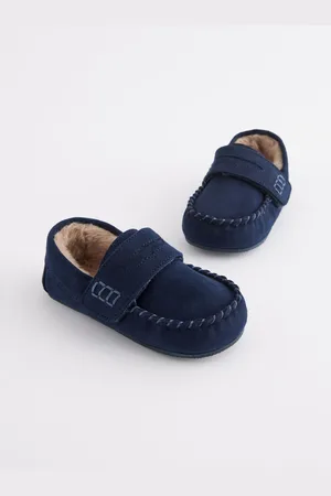 Next Mocassin warm gevoerde pantoffelsEU 29 (UK 11)