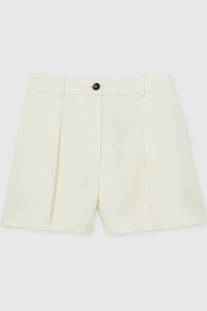 Reiss Millie Single-Pleat Tailored Shorts36 L