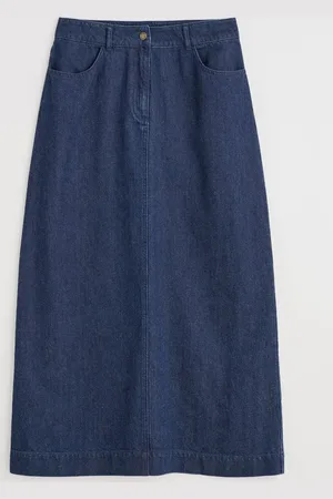 Seasalt Cornwall Fruit Tree midi denimrok40