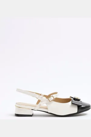 River Island Girls Bow Slingback Shoesuk13eu32